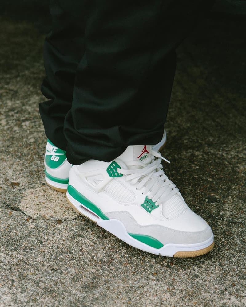 Nike SB x Air Jordan 4「Pine Green」造型特輯正式發佈