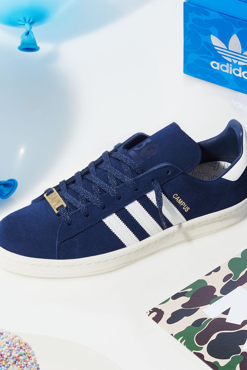 BAPE® × adidas Originals CAMPUS 80S 最新聯名系列港台發售情報公開（UPDATE）
