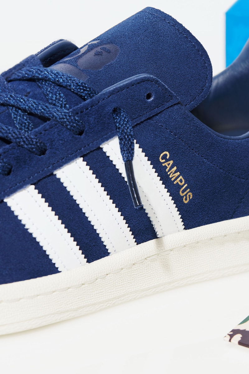 BAPE® × adidas Originals CAMPUS 80S 最新聯名系列港台發售情報公開（UPDATE）