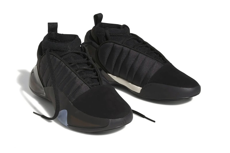 adidas Harden Vol.7 最新黑魂配色「Core Black」率先曝光