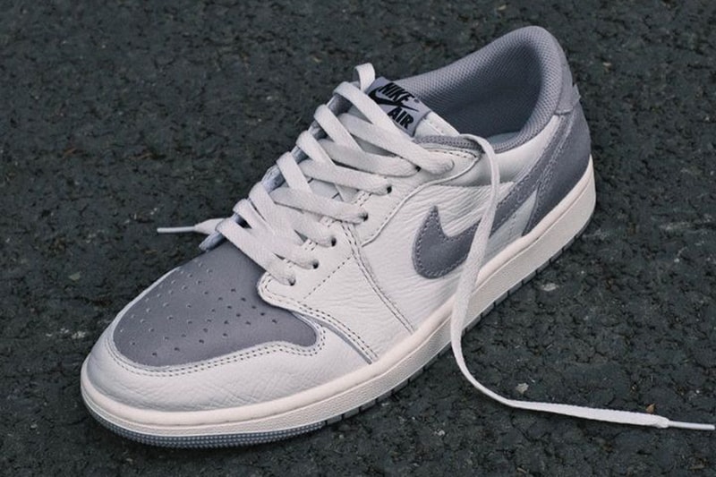 Air Jordan 1 Low OG 最新配色「Atmosphere Grey」率先曝光