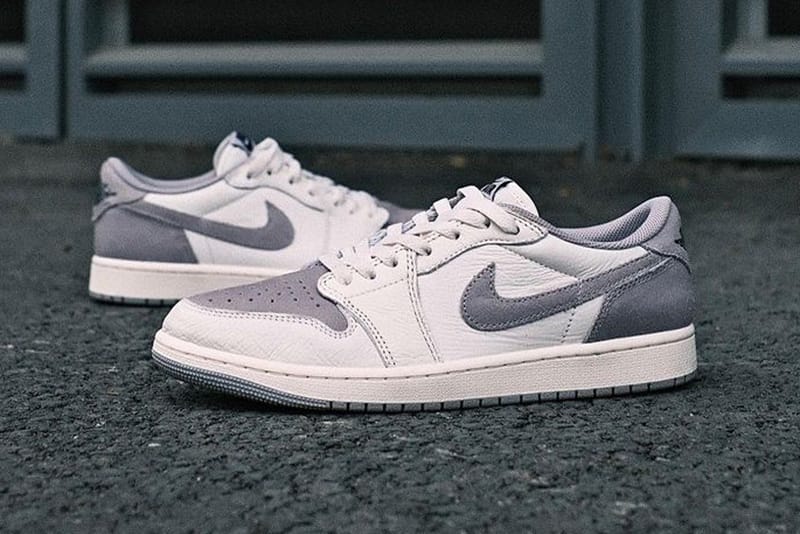Air Jordan 1 Low OG 最新配色「Atmosphere Grey」率先曝光