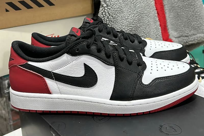 Air Jordan 1 Low OG 最新配色「Black Toe」率先曝光