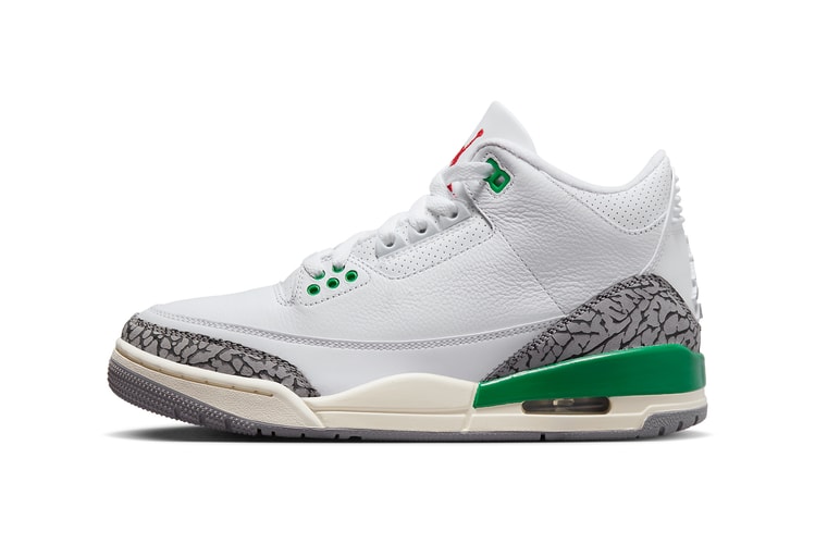 Air Jordan 3 最新配色「Lucky Green」官方圖輯正式亮相