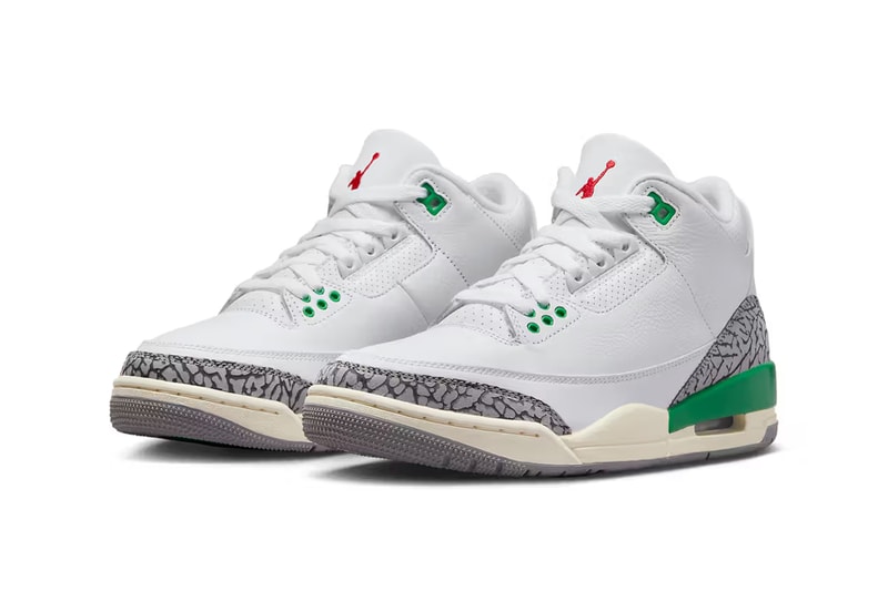 Air Jordan 3 最新配色「Lucky Green」官方圖輯正式亮相