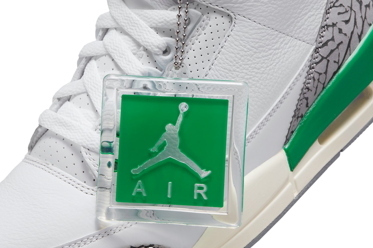 Air Jordan 3 最新配色「Lucky Green」官方圖輯正式亮相