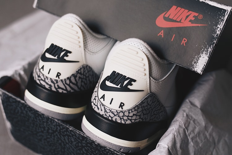 Hypebeast 獨家近賞 Air Jordan 3 最新重製配色「White Cement Reimagined」