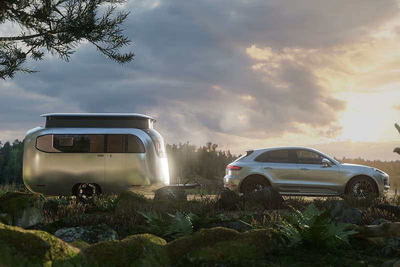 Airstream 攜手 Porsche 打造全新豪華概念「旅行拖車」