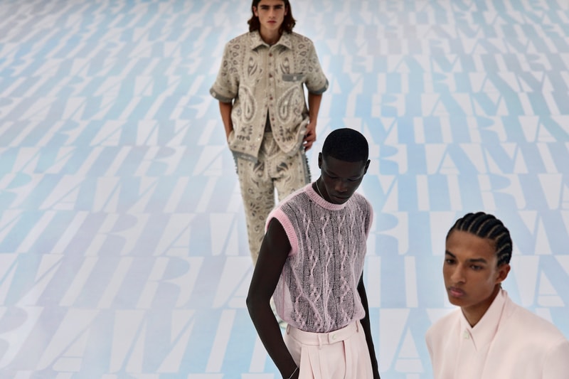AMIRI 正式發布 2023 春夏男裝系列形象大片
