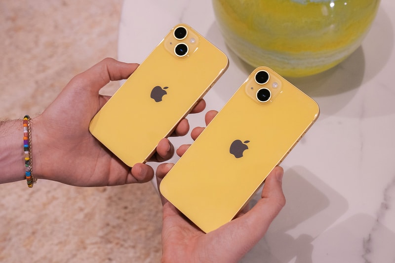 Hypebeast 率先近賞 iPhone 14、14 Plus 全新黃色版本