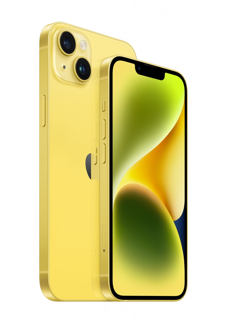 Apple 全新黃色 iPhone 14 及 iPhone 14 Plus 正式登場