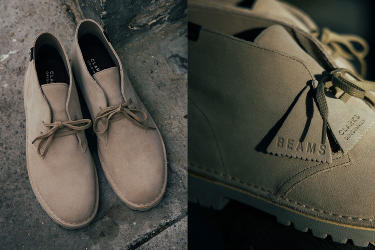 BEAMS x Clarks Originals Desert Rock 全新聯名鞋款發佈