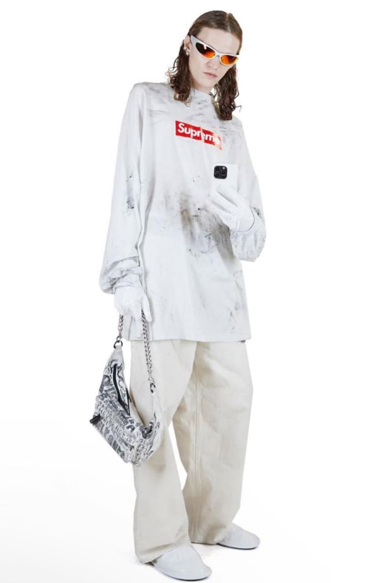 遭取消的 Supreme x Balenciaga 聯名系列 Lookbook 造型疑似外洩