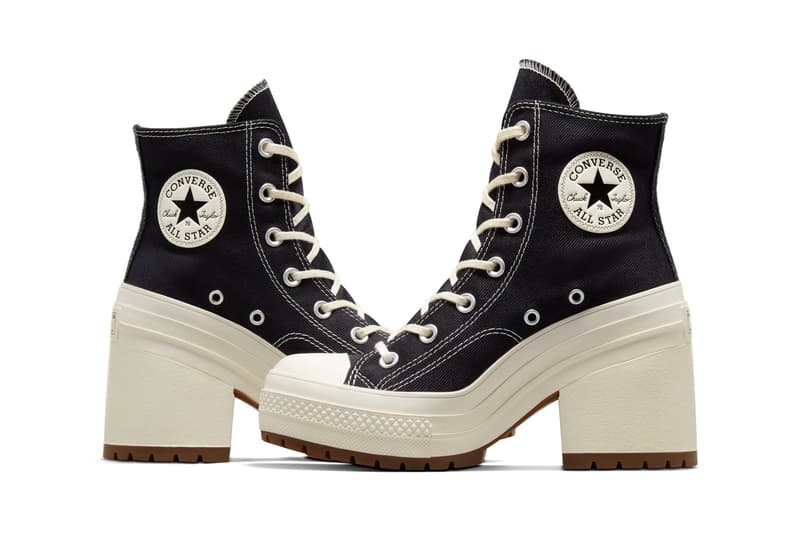 當帆布鞋遇到高跟鞋？Converse 正式推出二合一新選擇「Chuck 70 De Luxe Heel」