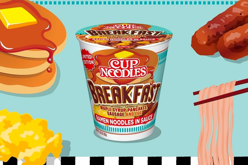 Nissin 日清食品推出全新「早餐」口味杯麵