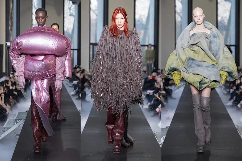 Rick Owens 正式發佈 2023 秋冬女裝系列大秀