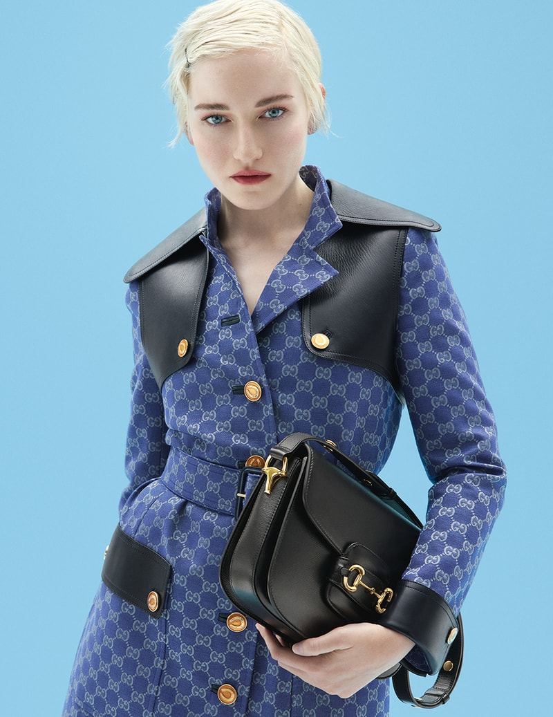 NewJeans 成員 Hanni 出鏡演繹 Gucci Horsebit 1955 系列包款全新形象廣告