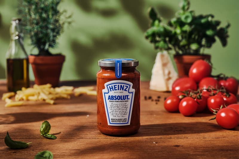 Heinz 攜手 Absolut Vodka 推出「伏特加番茄義大利麵醬」