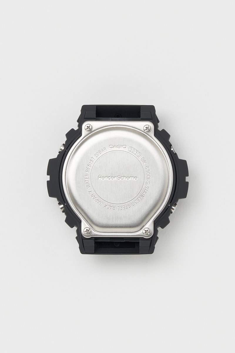 Hender Scheme x G-Shock DW-6900 全新聯名錶款正式發佈
