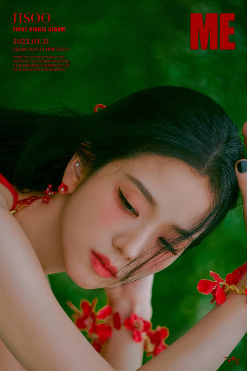 BLACKPINK 成員 Jisoo 首張個人單曲專輯《ME》最新預告海報公開