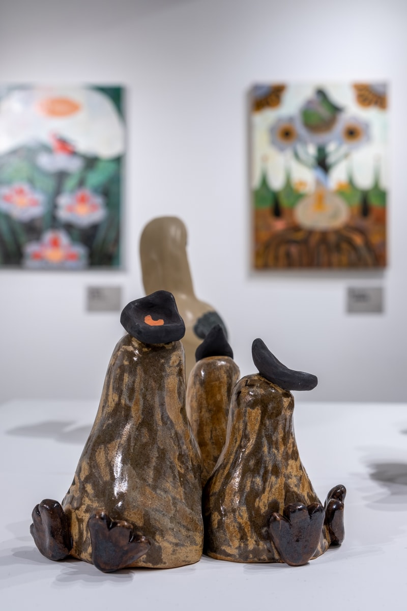 率先走進藝術創作者「有鳥女子」a.k.a 黃湘首場創作個展《炙熱反芻》