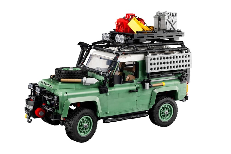 LEGO 推出經典 Land Rover Defender 90 越野車全新積木模型