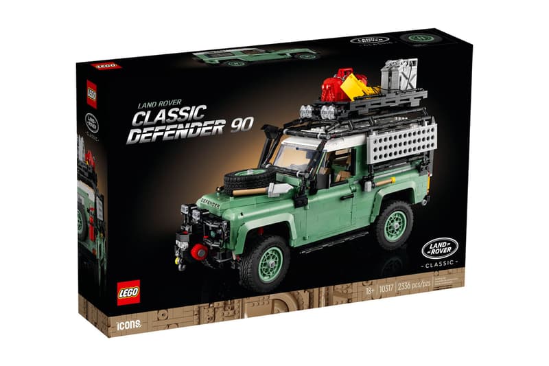 LEGO 推出經典 Land Rover Defender 90 越野車全新積木模型