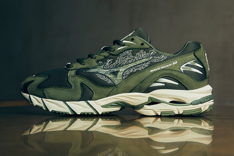 Maharishi x Mizuno ‘07 Wave Rider 10 最新聯名鞋款香港發售情報公開