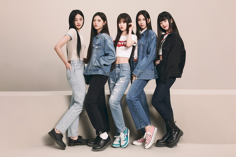 人氣女團 NewJeans 正式成為 Levi’s 最新全球品牌大使