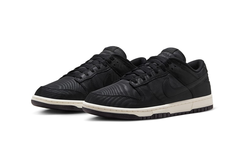 Nike Dunk Low 最新配色「Black Canvas」即將登場