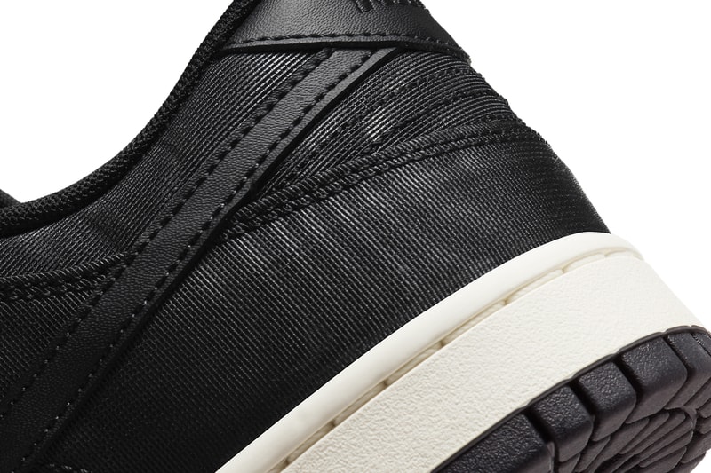 Nike Dunk Low 最新配色「Black Canvas」即將登場