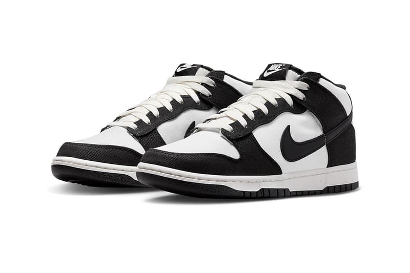 Nike Dunk Mid 最新熊貓配色「Panda」發售日期正式公開