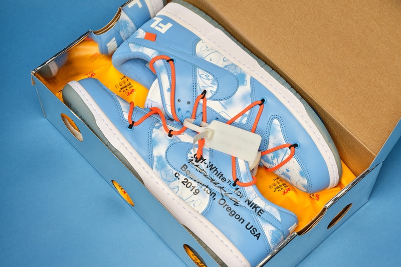 Off-White™ x Futura x Nike Dunk Low 三方聯乘鞋款即將登陸蘇富比 Sotheby's 展開拍賣