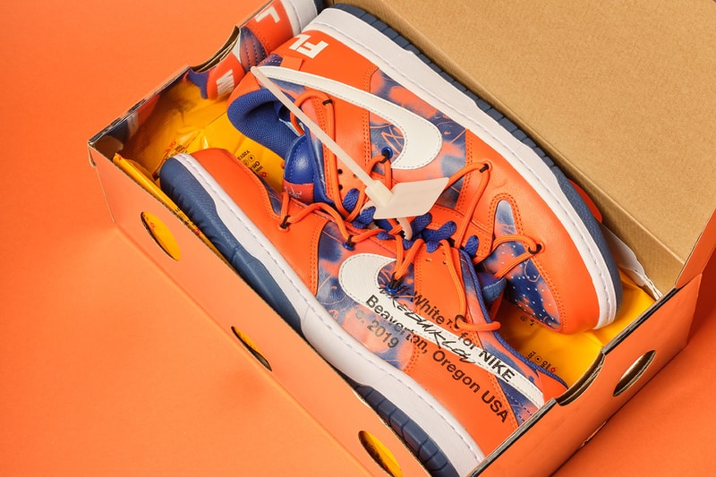 Off-White™ x Futura x Nike Dunk Low 三方聯乘鞋款即將登陸蘇富比 Sotheby's 展開拍賣