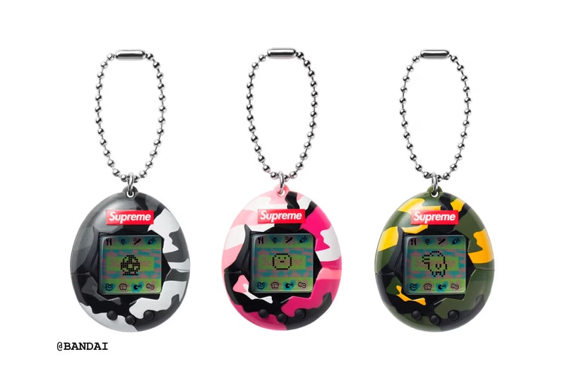 Supreme x BANDAI Tamagotchi 聯名電子寵物機即將發售