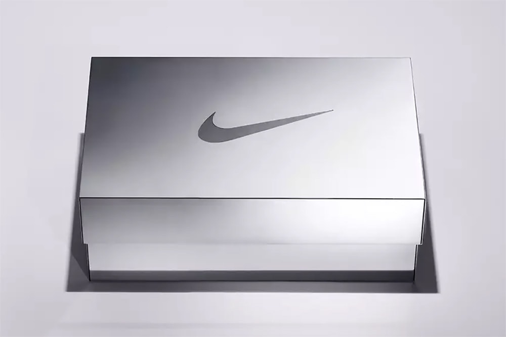 Tiffany & Co. 打造 Nike Air Force 1 聯名鞋款專屬 925 銀質鞋盒