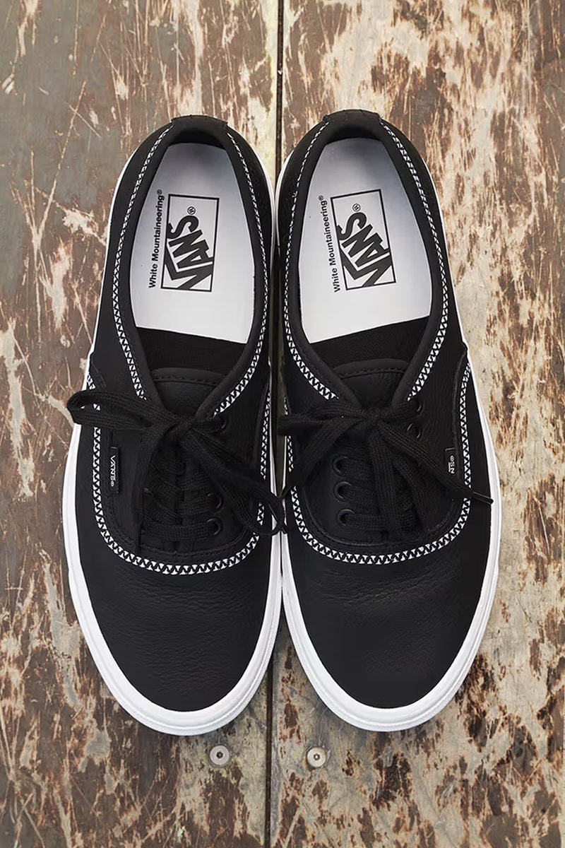 White Mountaineering x Vans 最新聯名鞋款系列正式登場
