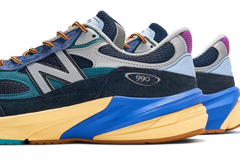 Action Bronson x New Balance 990v6 最新聯名配色「Lapis Lazuli」官方圖輯公開