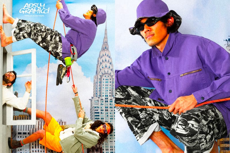 Adsum 攜手 Gramicci 展開首次合作打造全新戶外膠囊系列