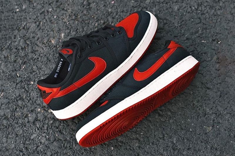 率先近賞 Air Jordan 1 KO Low 最新配色「Bred」