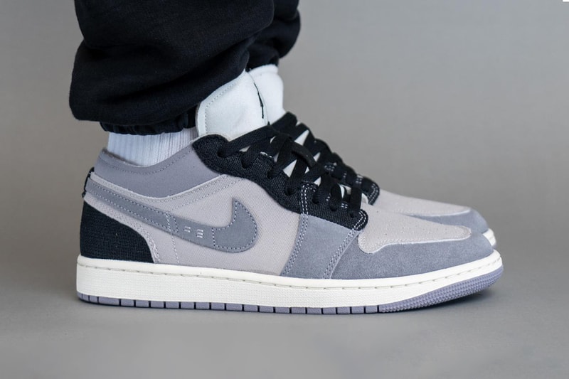 率先上腳 Air Jordan 1 Low Craft 最新配色「Cement Grey」