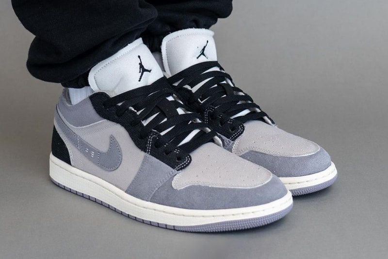 率先上腳 Air Jordan 1 Low Craft 最新配色「Cement Grey」