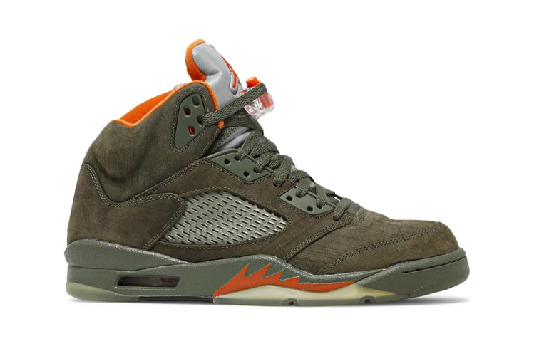 消息稱 Air Jordan 5 經典配色「Olive」即將於 2024 年復刻回歸