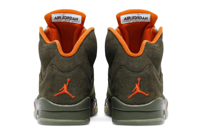 消息稱 Air Jordan 5 經典配色「Olive」即將於 2024 年復刻回歸