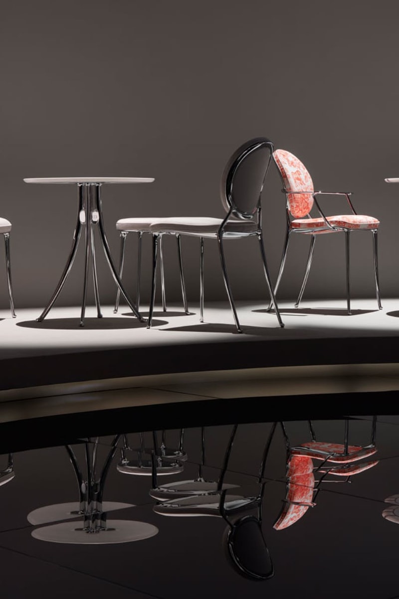 近賞 Philippe Starck 設計 Monsieur Dior 扶手椅與家飾系列