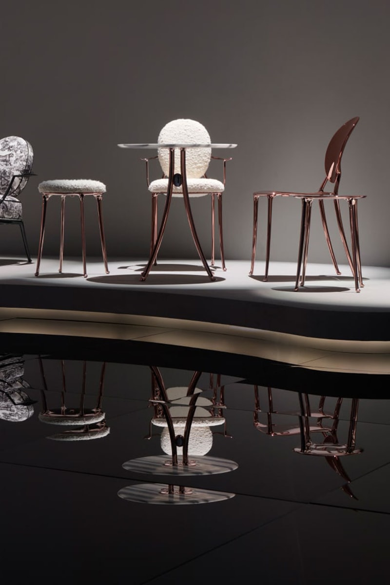 近賞 Philippe Starck 設計 Monsieur Dior 扶手椅與家飾系列