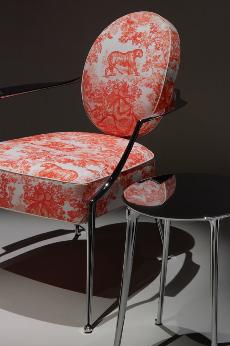 近賞 Philippe Starck 設計 Monsieur Dior 扶手椅與家飾系列