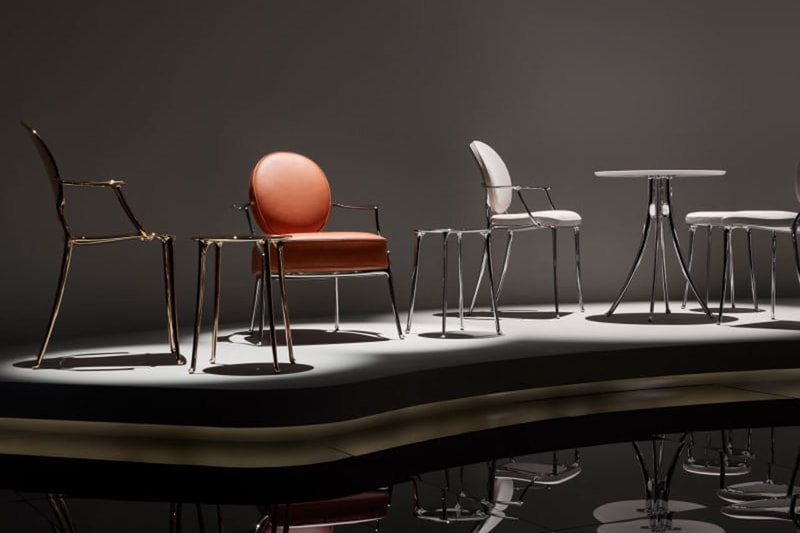 近賞 Philippe Starck 設計 Monsieur Dior 扶手椅與家飾系列