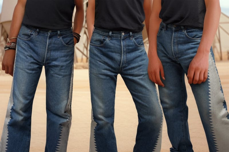 Slam Jam 攜手 Levi’s® 打造 1955 年日本製規格 501 聯名牛仔褲