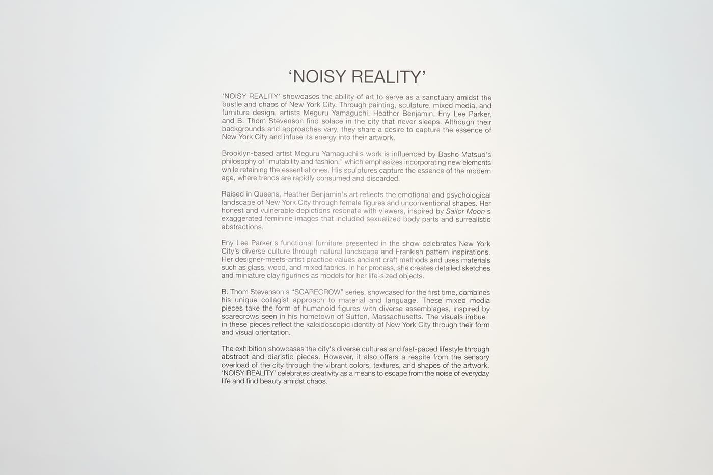 走進 HypeArt 於紐約舉辦的「NOISY REALITY」最新展覽